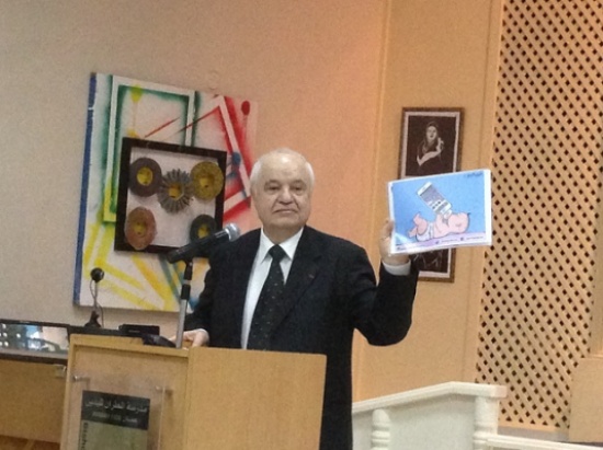 أبوغزاله يفتتح المؤتمر الأول لمدارس المطران بعنوان "يلا شباب"